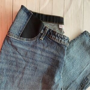 Ladies ISABEL MATERNITY Under Belly Cropped Maternity Jeans Size 12